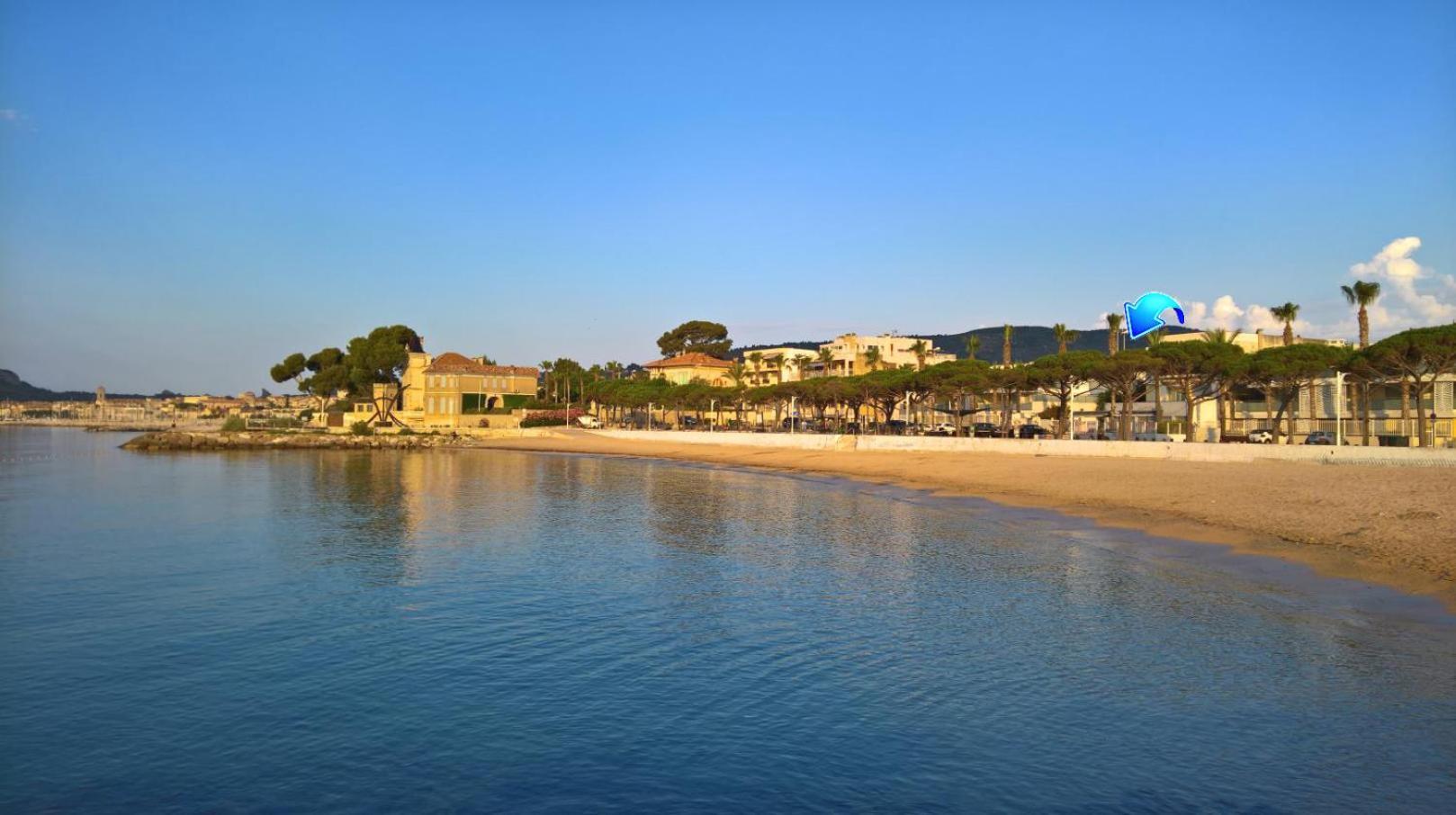 Logement Climatise Avec Jardin Et Parking Pour 2 Personnes En Bord De Plage Daire La Ciotat Dış mekan fotoğraf