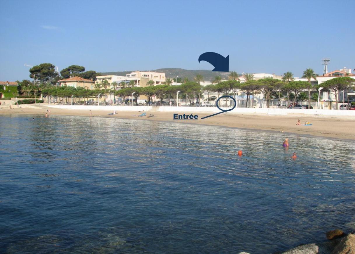 Logement Climatise Avec Jardin Et Parking Pour 2 Personnes En Bord De Plage Daire La Ciotat Dış mekan fotoğraf